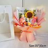 Hand-Woven Rose Flower Bouquet Artificial Flowers for Birthday and Valentine's Day
