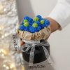 Hand-Woven Rose Flower Bouquet Artificial Flowers for Birthday and Valentine's Day