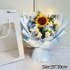 Handcrafted Crochet Rose Bouquet Handcrafted Crochet Rose Bouquet