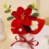 Handcrafted Crochet Rose Bouquet Handcrafted Crochet Rose Bouquet