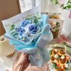 Handcrafted Crochet Rose Bouquet Handcrafted Crochet Rose Bouquet