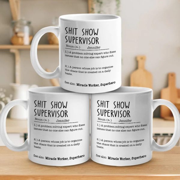 Handles Chaos Like A Pro - Friend Personalized Custom Mug - Christmas Gift For Best Friends, Sisters, Family Members, Coworkers Handles Chaos Like A Pro - Friend Personalized Custom Mug - Christmas Gift For Best Friends, Sisters, Family Members, Coworkers