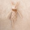 Handmade Bunny Plush in Cloth Dress Handmade Bunny Plush in Cloth Dress
