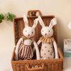 Handmade Bunny Plush in Cloth Dress Handmade Bunny Plush in Cloth Dress