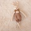 Handmade Bunny Plush in Cloth Dress Handmade Bunny Plush in Cloth Dress