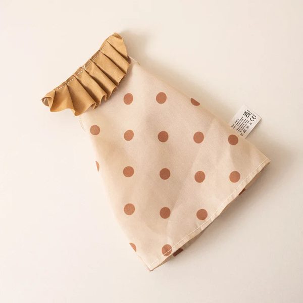 Handmade Bunny Plush in Cloth Dress Handmade Bunny Plush in Cloth Dress