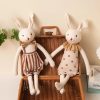 Handmade Bunny Plush in Cloth Dress Handmade Bunny Plush in Cloth Dress