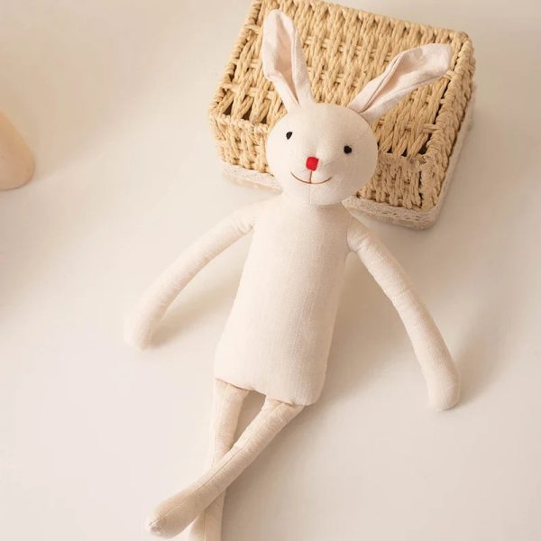 Handmade Bunny Plush in Cloth Dress Handmade Bunny Plush in Cloth Dress