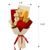 Handmade Crochet Red Rose Bouquet for Special Occasions Handmade Crochet Red Rose Bouquet for Special Occasions