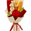 Handmade Crochet Red Rose Bouquet for Special Occasions Handmade Crochet Red Rose Bouquet for Special Occasions