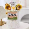 Handmade Crochet Rose and Sunflower Bouquet for Special Occasions Handmade Crochet Rose and Sunflower Bouquet for Special Occasions