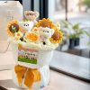 Handmade Crochet Rose and Sunflower Bouquet for Special Occasions Handmade Crochet Rose and Sunflower Bouquet for Special Occasions