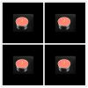 Handmade Soy Tea Light Candles 4-Pack for Romantic Dinner