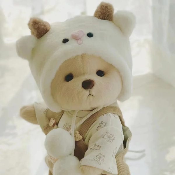 Handmade Teddy Bear Plush Doll with Outfit 30cm Handmade Teddy Bear Plush Doll with Outfit 30cm
