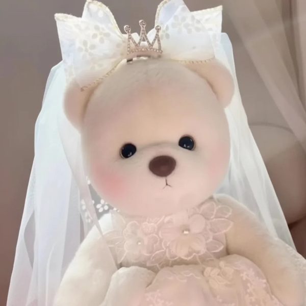 Handmade Teddy Bear Plush Doll with Outfit 30cm Handmade Teddy Bear Plush Doll with Outfit 30cm