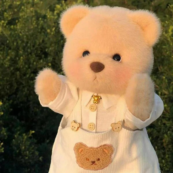 Handmade Teddy Bear Plush Doll with Outfit 30cm Handmade Teddy Bear Plush Doll with Outfit 30cm