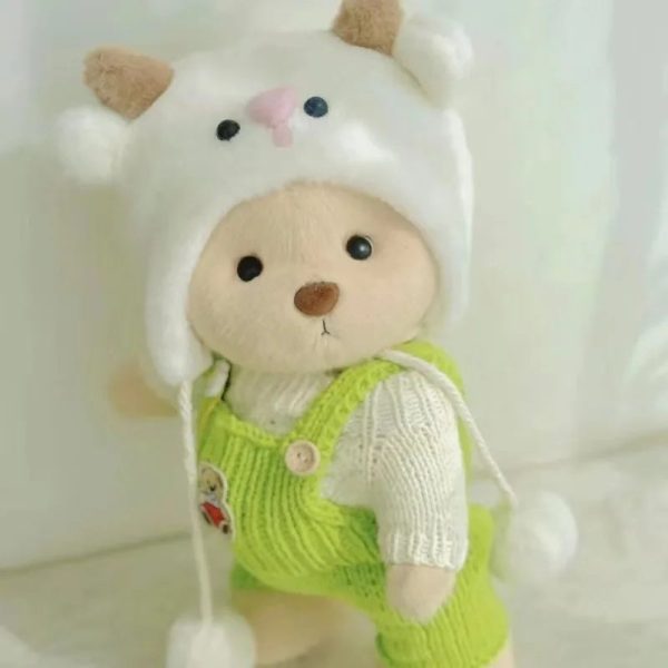 Handmade Teddy Bear Plush Doll with Outfit 30cm Handmade Teddy Bear Plush Doll with Outfit 30cm