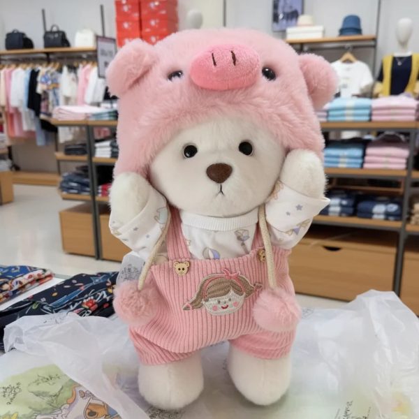 Handmade Teddy Bear Plush Doll with Outfit 30cm Handmade Teddy Bear Plush Doll with Outfit 30cm