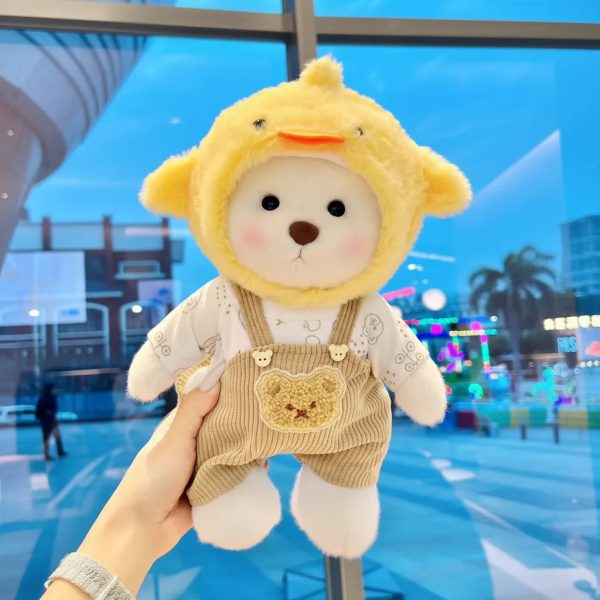 Handmade Teddy Bear Plush Doll with Outfit 30cm Handmade Teddy Bear Plush Doll with Outfit 30cm