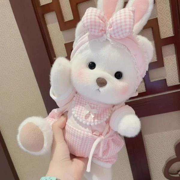 Handmade Teddy Bear Plush Doll with Outfit 30cm Handmade Teddy Bear Plush Doll with Outfit 30cm