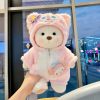 Handmade Teddy Bear Plush Doll with Outfit 30cm Handmade Teddy Bear Plush Doll with Outfit 30cm