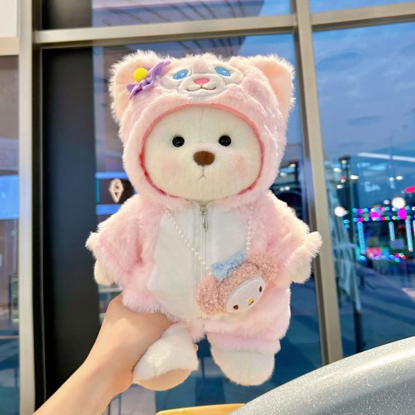 Handmade Teddy Bear Plush Doll with Outfit 30cm Handmade Teddy Bear Plush Doll with Outfit 30cm