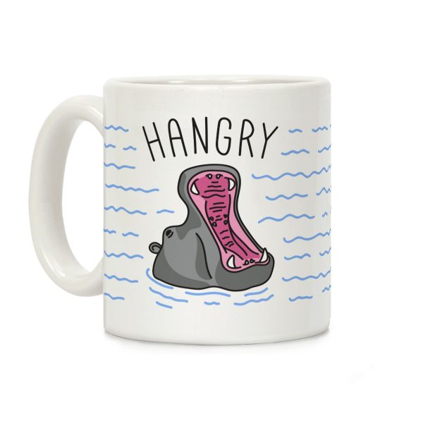 Hangry Hippo Coffee Mug Hangry Hippo Coffee Mug