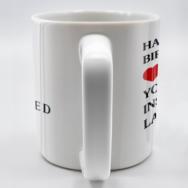 Happy Birthday Special Gift Love Heart - Personalized Custom Coffee Mug - CPL128_MG