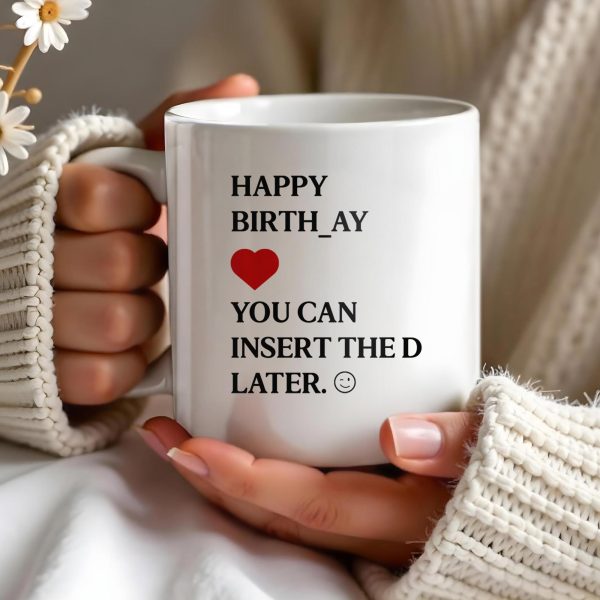 Happy Birthday Special Gift Love Heart - Personalized Custom Coffee Mug - CPL128_MG