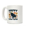 Happy Cawtumn Crow Parody Coffee Mug Happy Cawtumn Crow Parody Coffee Mug