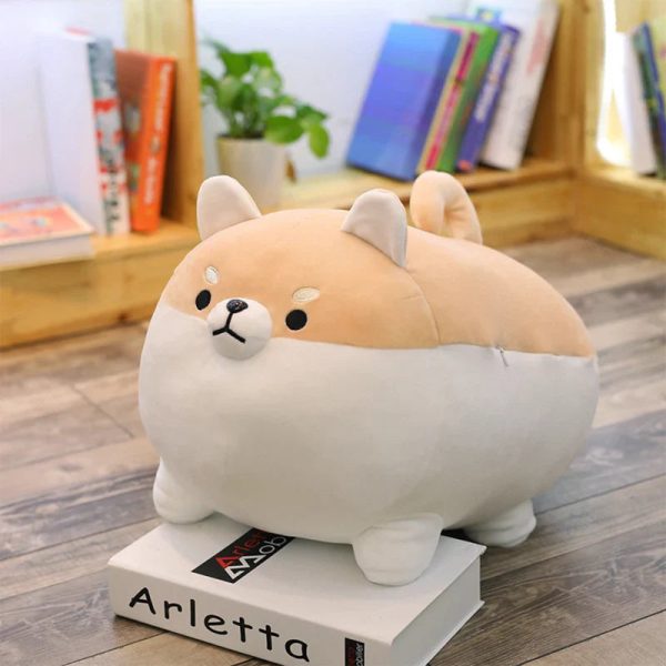 Happy Corgi Plush Dog Pillow Soft Stuffed Toy Gift Happy Corgi Plush Dog Pillow Soft Stuffed Toy Gift