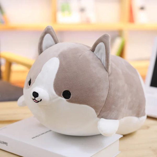 Happy Corgi Plush Dog Pillow Soft Stuffed Toy Gift Happy Corgi Plush Dog Pillow Soft Stuffed Toy Gift