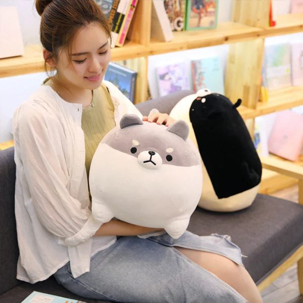 Happy Corgi Plush Dog Pillow Soft Stuffed Toy Gift Happy Corgi Plush Dog Pillow Soft Stuffed Toy Gift