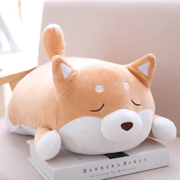 Happy Corgi Plush Dog Pillow Soft Stuffed Toy Gift Happy Corgi Plush Dog Pillow Soft Stuffed Toy Gift