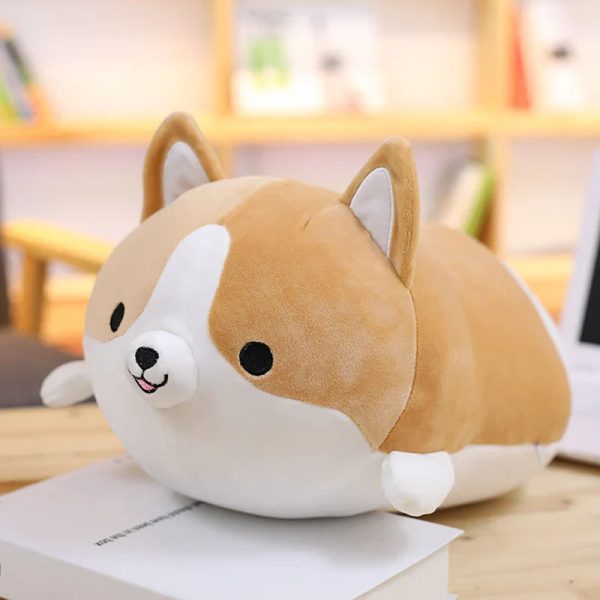 Happy Corgi Plush Dog Pillow Soft Stuffed Toy Gift Happy Corgi Plush Dog Pillow Soft Stuffed Toy Gift