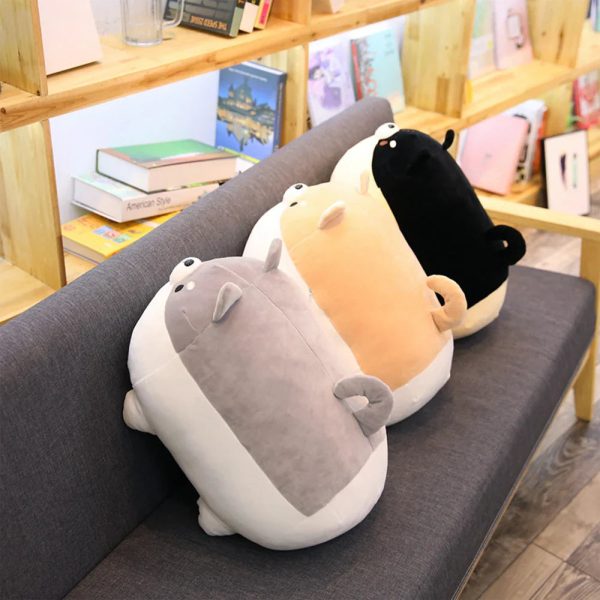 Happy Corgi Plush Dog Pillow Soft Stuffed Toy Gift Happy Corgi Plush Dog Pillow Soft Stuffed Toy Gift