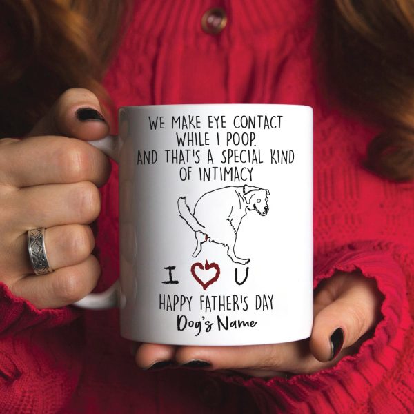 Happy Father's Day - Personalized White Mug - Gift For Dad Happy Father's Day - Personalized White Mug - Gift For Dad