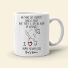Happy Father's Day - Personalized White Mug - Gift For Dad Happy Father's Day - Personalized White Mug - Gift For Dad
