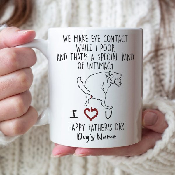 Happy Father's Day - Personalized White Mug - Gift For Dad Happy Father's Day - Personalized White Mug - Gift For Dad