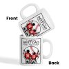 Happy Father's Day Baseball Dad Personalized Mug Happy Father's Day Baseball Dad Personalized Mug