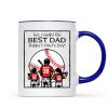 Happy Father's Day Baseball Dad Personalized Mug Happy Father's Day Baseball Dad Personalized Mug