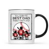 Happy Father's Day Baseball Dad Personalized Mug Happy Father's Day Baseball Dad Personalized Mug