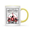 Happy Father's Day Baseball Dad Personalized Mug Happy Father's Day Baseball Dad Personalized Mug