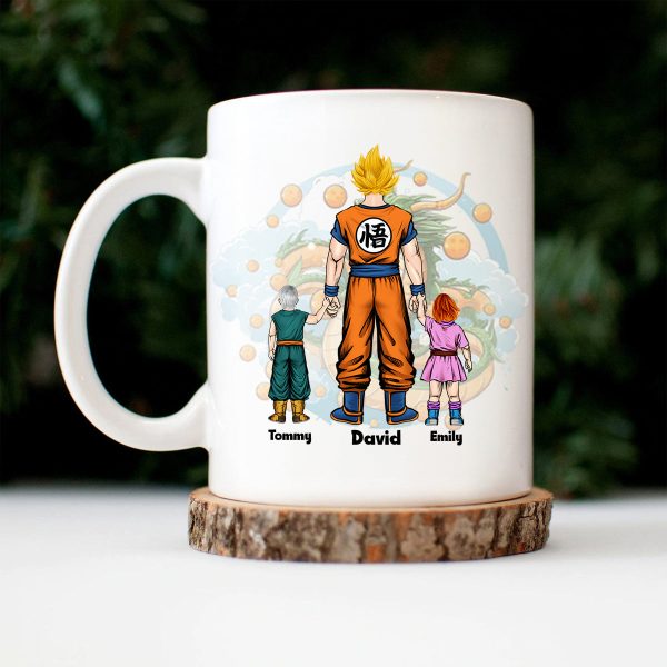 Happy Father's Day From Your Warriors - Gift For Dad - Personalized Ceramic Mug Happy Father's Day From Your Warriors - Gift For Dad - Personalized Ceramic Mug