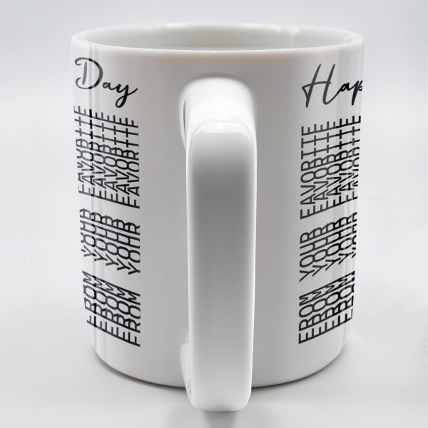 Happy Father's Day Geometric Patterns - Personalized Custom Coffee Mug - DAD216_MG Happy Father's Day Geometric Patterns - Personalized Custom Coffee Mug - DAD216_MG