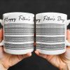 Happy Father's Day Geometric Patterns - Personalized Custom Coffee Mug - DAD216_MG Happy Father's Day Geometric Patterns - Personalized Custom Coffee Mug - DAD216_MG