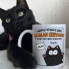 Happy Father's Day Human Servant - Personalized Mug for Cat Dad Happy Father's Day Human Servant - Personalized Mug for Cat Dad