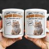 Happy Father's Day Human Servant, Your Tiny Furry Overlord - Personalized Custom Coffee Mug - CAT034_MG Happy Father's Day Human Servant, Your Tiny Furry Overlord - Personalized Custom Coffee Mug - CAT034_MG