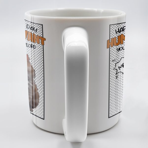 Happy Father's Day Human Servant, Your Tiny Furry Overlord - Personalized Custom Coffee Mug - CAT034_MG Happy Father's Day Human Servant, Your Tiny Furry Overlord - Personalized Custom Coffee Mug - CAT034_MG