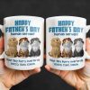 Happy Father's Day Human Servant, Your Tiny Furry Overlords, Cats - Personalized Custom Coffee Mug - CAT033_MG Happy Father's Day Human Servant, Your Tiny Furry Overlords, Cats - Personalized Custom Coffee Mug - CAT033_MG